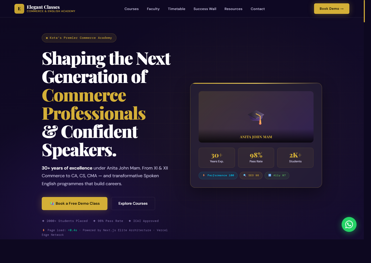 Operations dashboard preview
